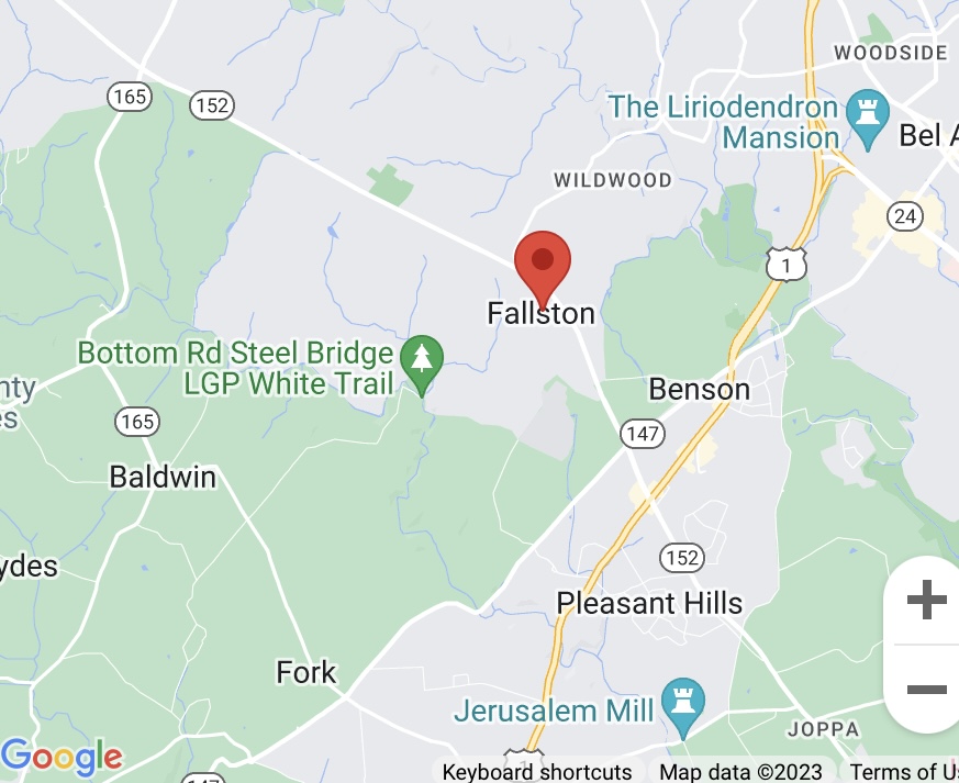 Fallston Map