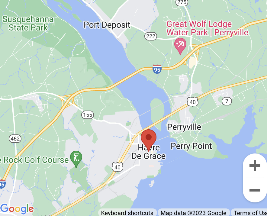 Havre De Grace Map